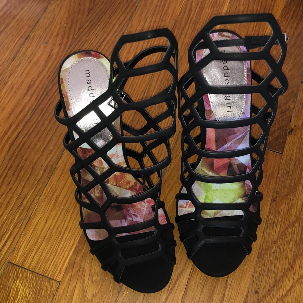 Black Madden Girl Stiletto NWOT